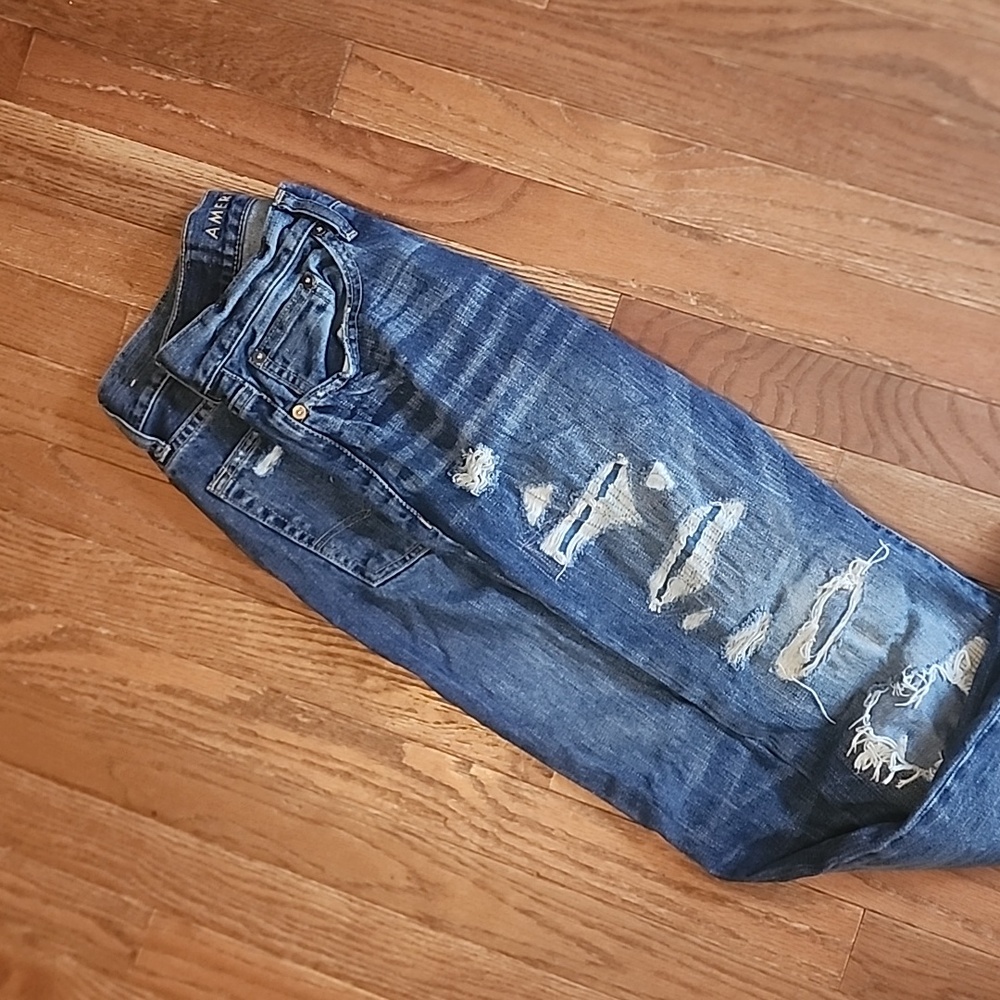 AE distressed jeans